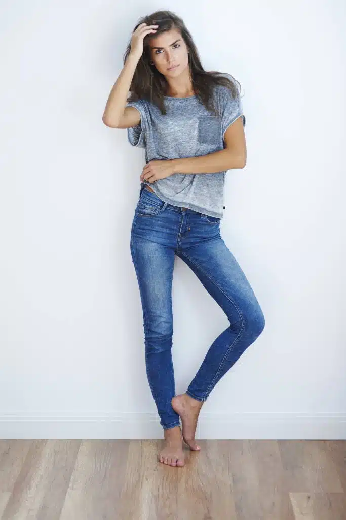 jean pour femme tendance skinny