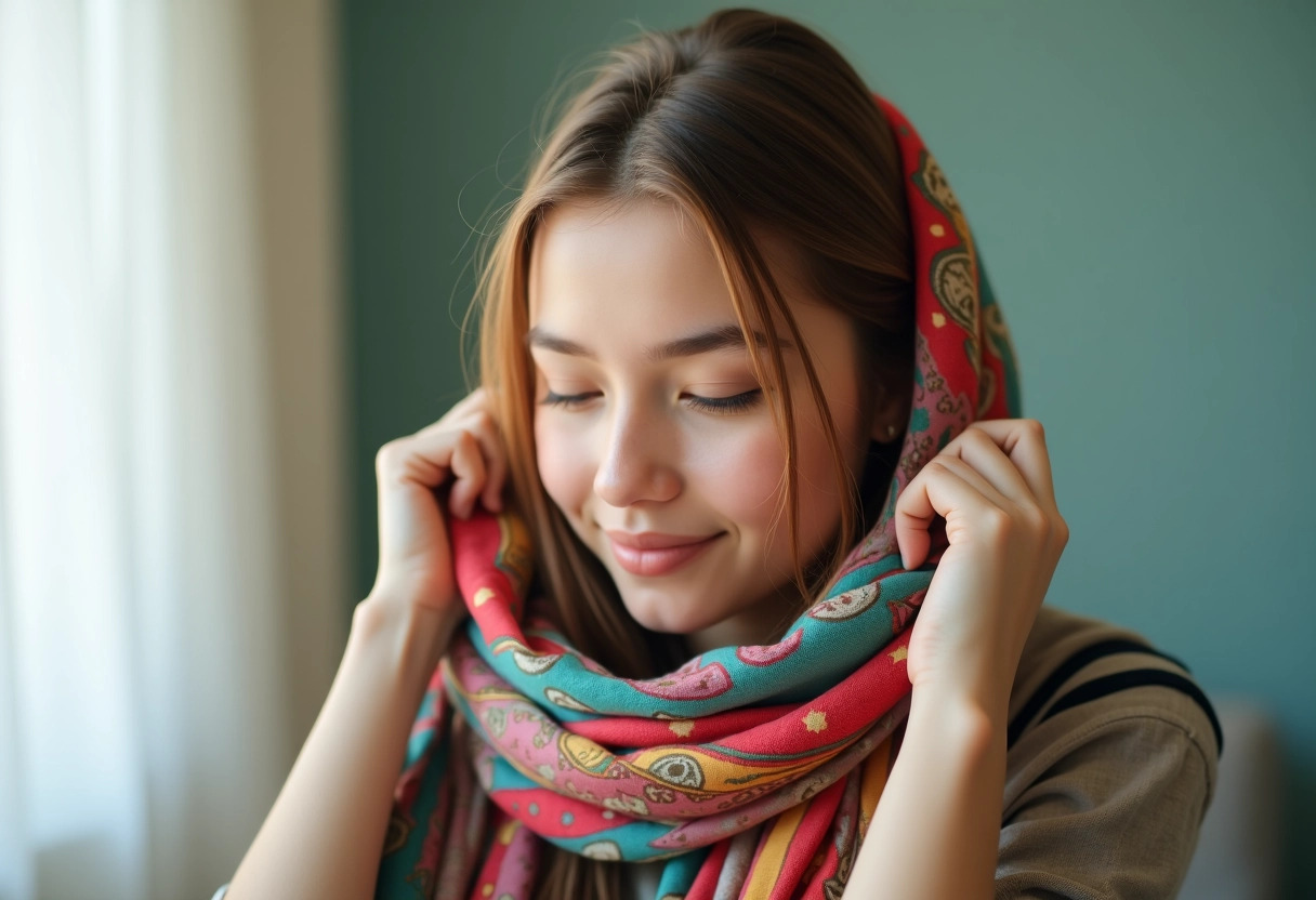 foulard cheveux