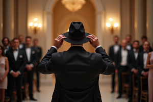 Conseils sur le port du chapeau lors d'un mariage