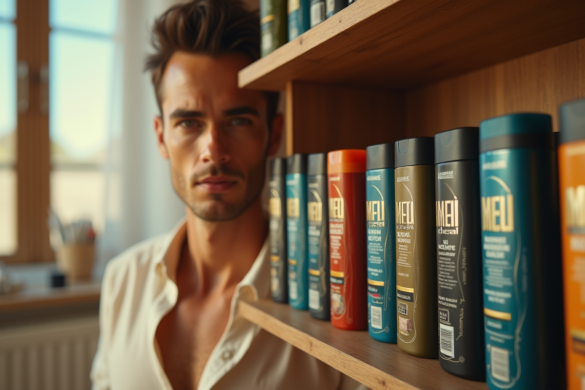 shampooing hommes