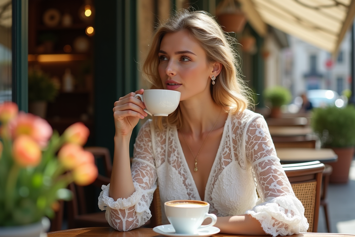 dentelle romantique